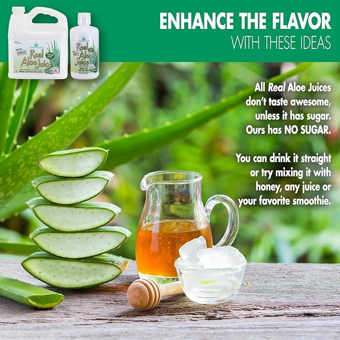 Miracle of Aloe Ultra Aloe Vera Juice, 1 Qt. 4 Pack, Whole Leaf, Pure, Filtered, Certified for Content and Purity (Gallon)