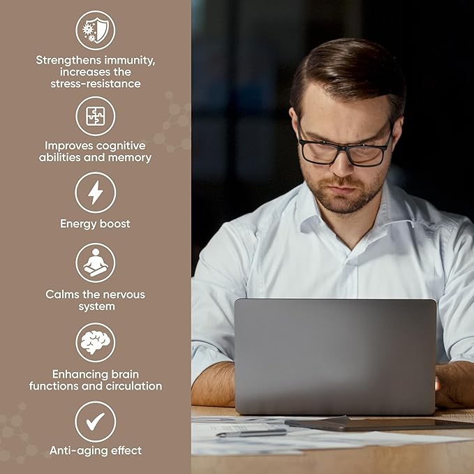 Lion's Mane Mushroom Gummies for Focus and Energy Boost 120x pcs 10-in-1 Mega Complex Lions Mane Supplement - Nootropic Superfood Mushroom Gummies for Adults Supplement 2 Months Supply