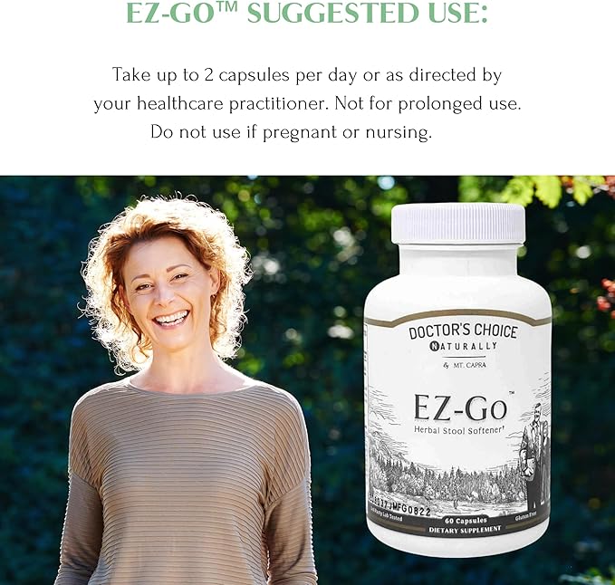 Doctors Choice, Naturally Ez-go Capsules, 60-count Bottle