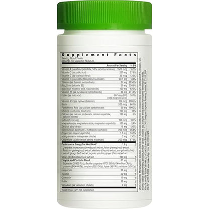 Rainbow Light Men's Multivitamin for Performance Energy, Multivitamin Supplement Provides High-Potency Source of Vitamin C, Vitamin D, Vitamin E and B-Complex, Vegetarian, 90 Count