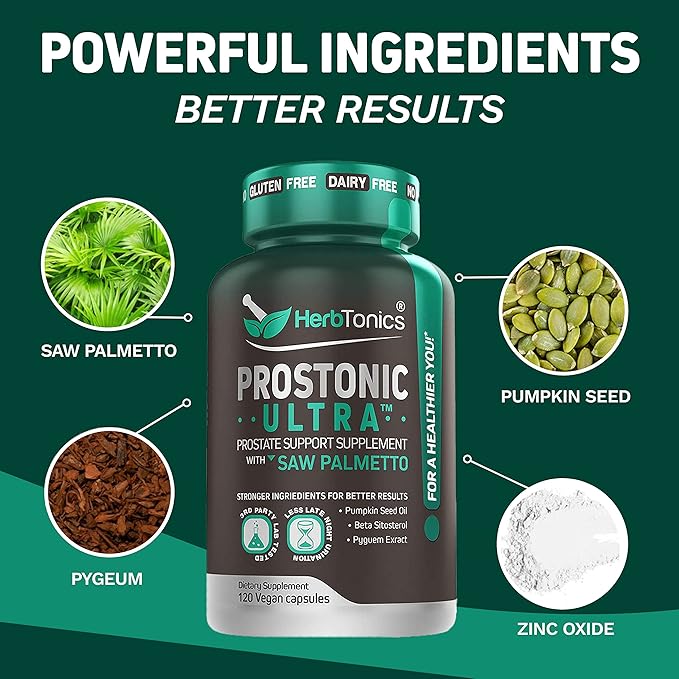 Liver Cleanse Detox & Repair Formula with Milk Thistle - Artichoke and Herbs Liver Health Support Supplement - Prostate Support Supplement for Men's Health | with Saw Palmetto & Less Urination