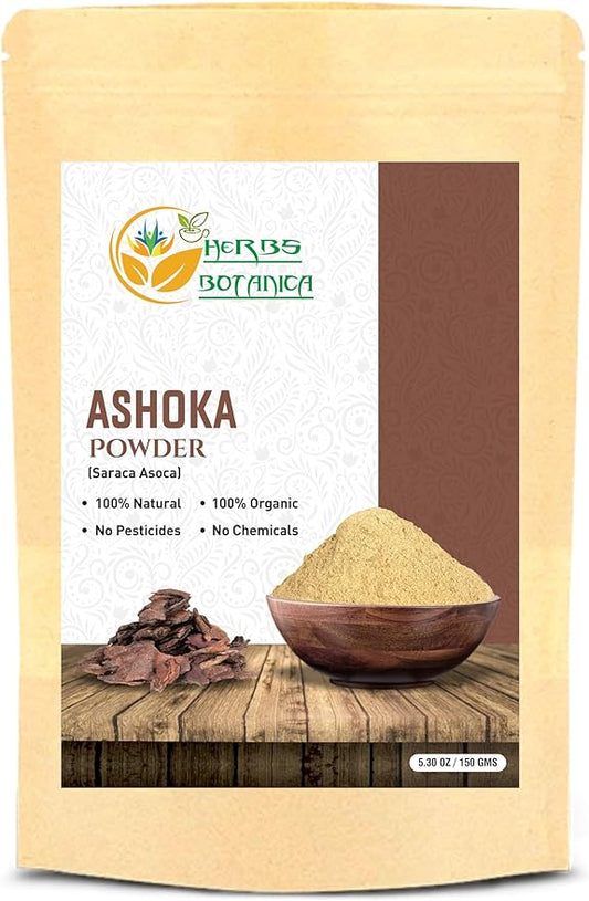 Ashoka Powder 5.3oz / 150 Grams | Saraca Indica - Traditional Uterine Tonic That Supports Healthy herb for Reproductive System