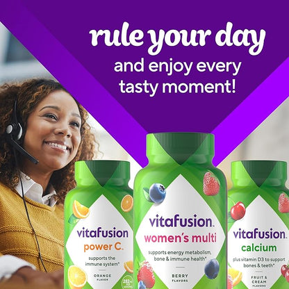 Vitafusion Adult Gummy Vitamins for Women, 120 Count