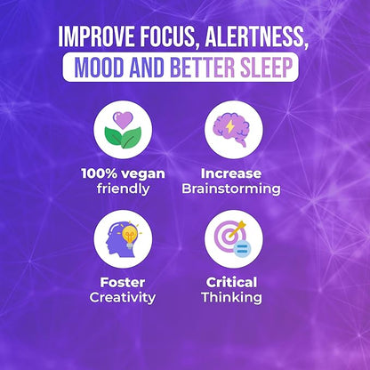 Nootropic Brain Supplement for Men & Women | Memory, Mental Clarity & Cognitive Improvement