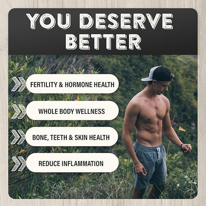 Wild Foods Grass-Fed Beef Tallow Capsules | 3,000mg Per Serving | Pure Ancestral Nutrition for Skin, Hormones, and Energy | Keto, Paleo & Carnivore Diet Approved | 90-Day Supply