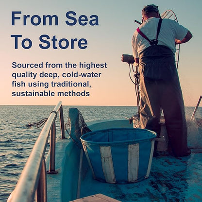 Carlson - The Very Finest Fish Oil, 700 mg Omega-3s, Norwegian Fish Oil Supplement, Wild Caught Omega 3 Fish Oil, Sustainably Sourced Fish Oil Capsules, Omega 3 Supplement, Lemon, 240 Softgels