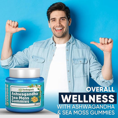 Ashwagandha Sea Moss Gummies - 60 Count