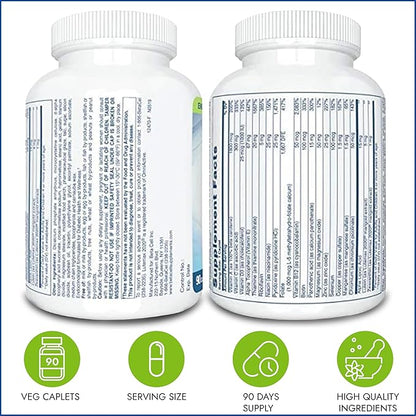 Multivitamin Mineral Complex - Multivitamin for Men and Women - Vitamin Supplements - Pure Encapsulations Multivitamin - Vitamin and Health Supplement - Eye Vitamins - 90 Capsules