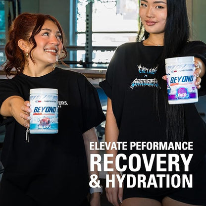 EHP Labs x Ghostbusters Beyond BCAA Powder Amino Acids Supplement for Muscle Recovery - Sugar Free BCAAs Amino Acids Post Workout Recovery Powder & EAA Amino Acids Powder - 60 Servings (Big Apple)