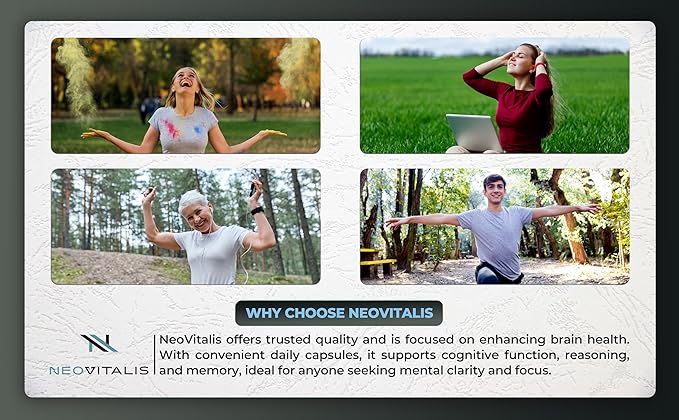 NeoVitalis® Brain & Detox Wellness Bundle | AI Brain Nootropic Capsules for Memory, Focus + DetoxNextGen Liver & Kidney Support | Cognitive, Detox, Immune Boost & Toxin Removal Supplement | 120 Caps