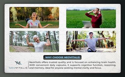 NeoVitalis® Brain & Detox Wellness Bundle | AI Brain Nootropic Capsules for Memory, Focus + DetoxNextGen Liver & Kidney Support | Cognitive, Detox, Immune Boost & Toxin Removal Supplement | 120 Caps
