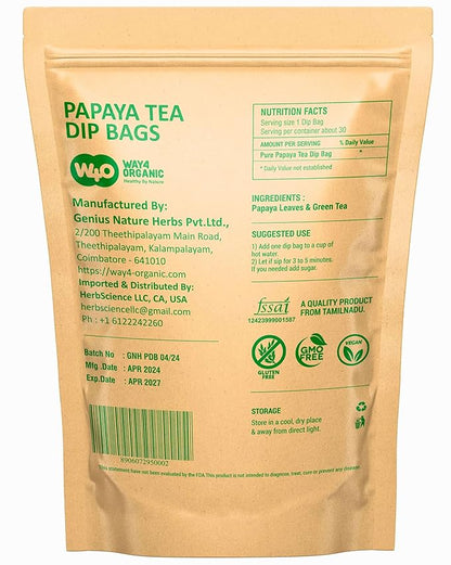 Neem Triple Complex and Papaya Tea Bags