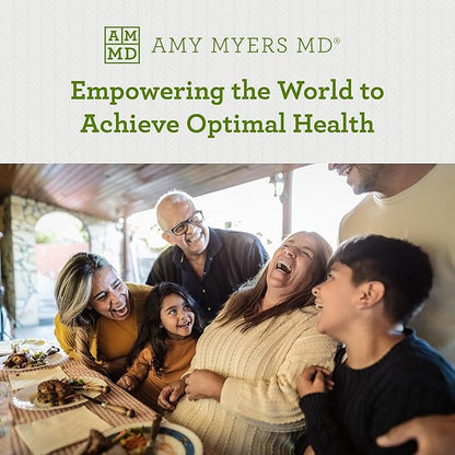 Amy Myers Resveratrol Supplement - Free Radical Scavenger to Support Immune System, Heart Health & Aging - Antioxidant Supplement to Balance Inflammatory Response & Support Blood Circulation, 60 Caps