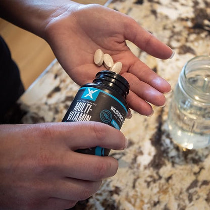 Wilderness Athlete - High Performance Multi Vitamin | Daily Multivitamin for Men & Women - Adult Vitamins Supplement with Chromium and Vanadium - Men's & Women's Multivitamin