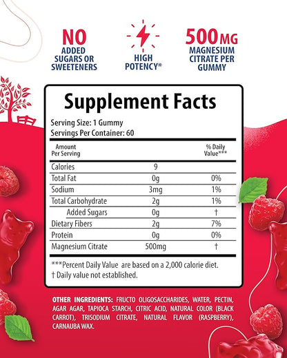 Magnesium 200mg & Magnesium 500mg for Adults