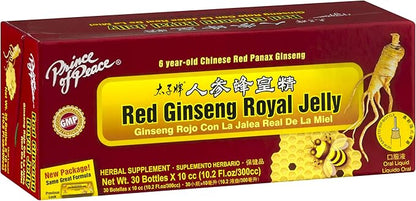 Prince of Peace Red Ginseng Royal Jelly 30 Vial(s)