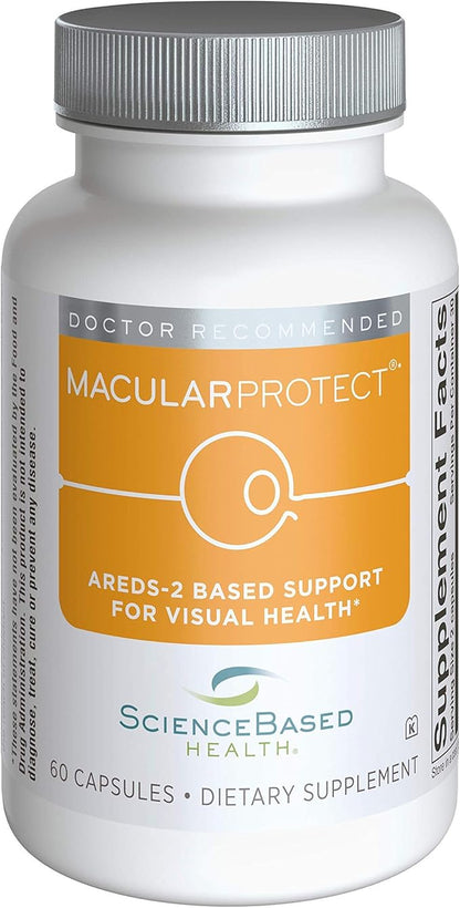 MacularProtect AREDS2 Formula and OmegaAdvance 1,000 mg Omega-3 Fish Oil Supplement