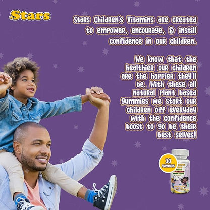 Elderberry Gummies with Vitamin C and Zinc, Sambucus Elderberry Family Immune Boost Gummies, 30 Gummies Delicious Defense for Kids and Adults