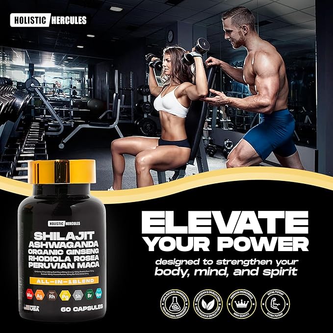 Rhino Horn - Vitality Boost - 8 in 1 Potent Shilajit Blend