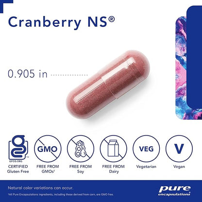 Pure Encapsulations Cranberry NS | Hypoallergenic Supplement to Support Urinary Tract Health | 90 Capsules