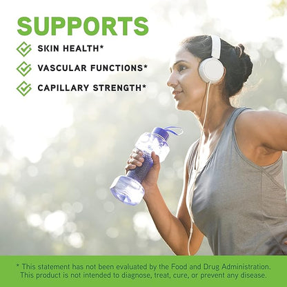 DAVINCI Labs Grape Seed-100 - Dietary Supplement to Support Immune System, Vascular Function and Healthy Skin* - with 100 mg Grape Seed Extract per Serving - Gluten-Free - 90 Vegetarian Capsules