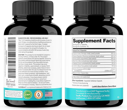 Sandhu's Liver Renew Cleanse Detox Support & 15 Day Gut Cleanse Support Supplement for Women & Men