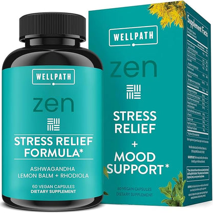 WellPath Zen & Boost Bundle – Stress Relief & Immune Support – 60 Ct Each
