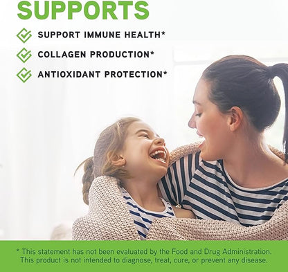 DAVINCI Labs Poten-C - Support Immune System Function & Collagen Health* - Vitamin C, Calcium, Magnesium, Zinc, Potassium, Manganese & Bioflavonoids - Vegetarian - Gluten-Free - 90 Tablets