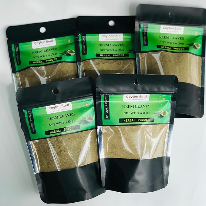 Neem Leaves Powder - 2oz - From Sri Lanka