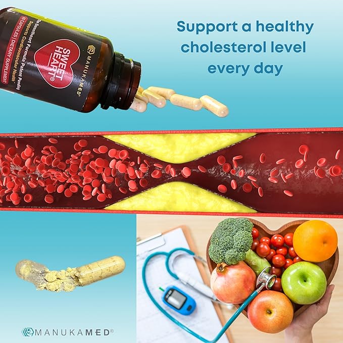 SWEETHEART Supports natural healthy heart 100% Natural Dietary Supplement 60 Capsules