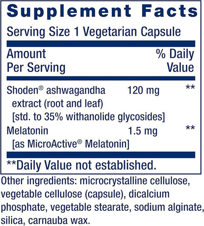 Life Extension Rest & Renew, for a Refreshing & Restorative Night’s Sleep, Gluten-Free, Non-GMO, Vegetarian, 30 Capsules