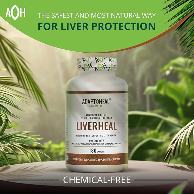 Liver Supplement – Clean, Detox and Repair Formula, Herbal Liver Support Supplement with Milk Thistle (180 Capsules)