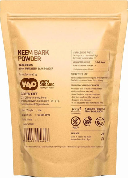 Neem Bark Powder and Neem Turmeric Bundle