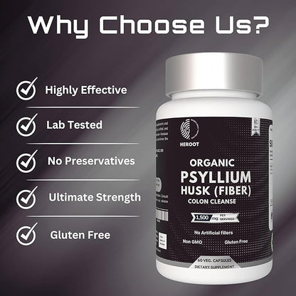 Psyllium Husk Supplement (Pack of 20)