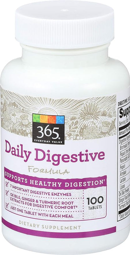365 by Whole Foods Market, Daily Digestive Formula, 100 Count