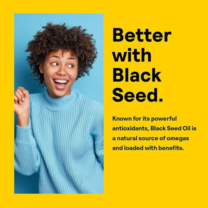 Nature’s Life Black Seed Oil, Cold-Pressed Black Cumin Seed Oil - Joint, Digestive Health, and Immune Support - Lab Verified, 60-Day Money-Back Guarantee - 47 Servings, 8 Fl. Oz.