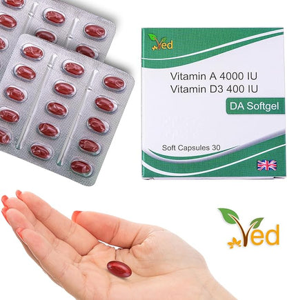 Ved Vitamin A & D3 SOFTGEL Capsule (15X2)