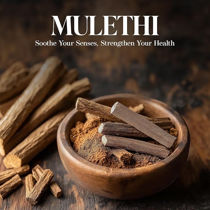 Shrida Foods Mulethi (Licorice Root Powder) 14 oz (397g) | Pure, Organic, Non-GMO | Natural Herb for Digestive Support, Immunity Boost, Throat Relief & Wellness | Ayurvedic Goodness