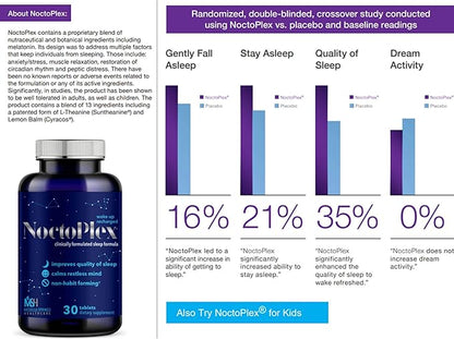 Sleep Aid + Megastrain Probiotics for Adults 100% Drug-Free & Non-Habit-Forming – Clinically Formulated Sleep Supplement That Improves Quality of Sleep - Proprietary Blend of Melatonin