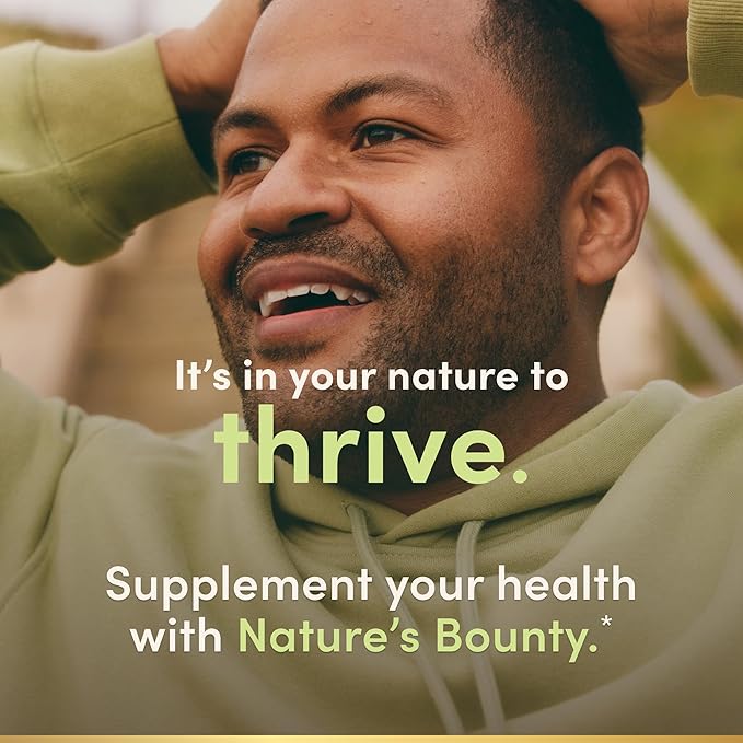 Nature's Bounty Iron 65mg, 325 mg Ferrous Sulfate, Cellular Energy Support, Promotes Normal Red Blood Cell Production, 100 Tablets (Pack of 2)