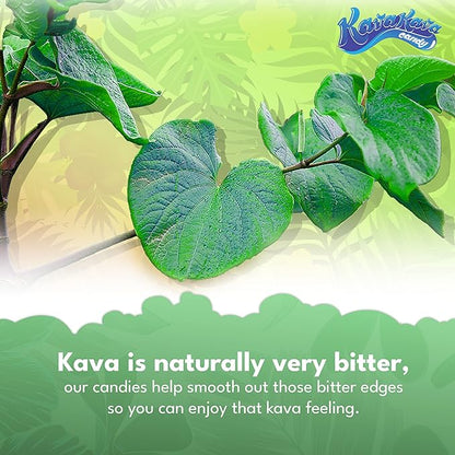Ozia Originals Kava Kava Candy - 8 Kava Candies Per Pack, Kava Extract Stress Relief Supplement, Natural Kava Root Chill Happy Pill, Encourages Positive Mood - Coconut Cream Flavor, 1 Box (12 Packs)