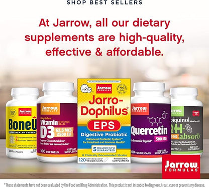 Jarrow Formulas N-A-C Sustain, Supports Liver and Lung Function, 600 Mg, 60 Sustain Tablets (Pack of 2)
