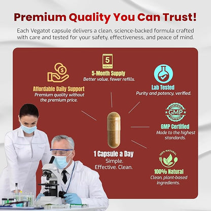 Organic Cayenne Pepper 9IN1 Complex with Cinnamon, Ginger, Turmeric for Overall Health, Immune System, Digestion Wellness (150 Count (Pack of 1))