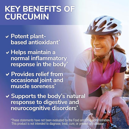 TetraCumin SR Joint Support Supplement, Sustained Release Turmeric Curcumin Metabolite, Proprietary Joint Supplements for Women & Men, Helps Promote Muscle & Joint Health, 120 Capsules