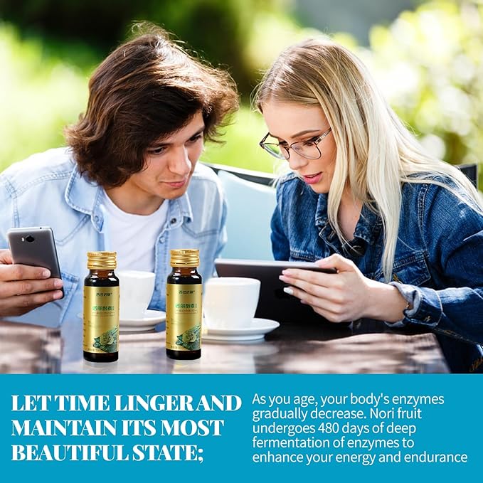 Noni Enzyme, noni Juice，18 Degrees North Latitude Paracel Islands，Organic Certified, 100% Natural Noni Puree, Naturally Fermented. Each Box is 17floz.XISSA NONI