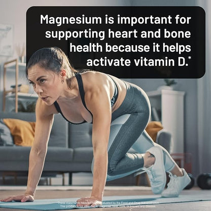 NatureWise Magnesium Glycinate 625 mg - Equal to 125 mg Elemental Mg - Chelated Magnesium Glycinate for Sleep, Relaxation, Muscle & Bones* - Gentle on Stomach, Vegan - 30 Capsules[30-Day Supply]