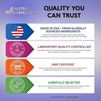 Apigenin 100mg - Apigenin Supplement for Sleep Support with L-Theanine & Magnesium - Sleep, Stress Relief & Relaxation Support for Adults - Naturally Derived from Chamomile - 120 Vegan Capsules