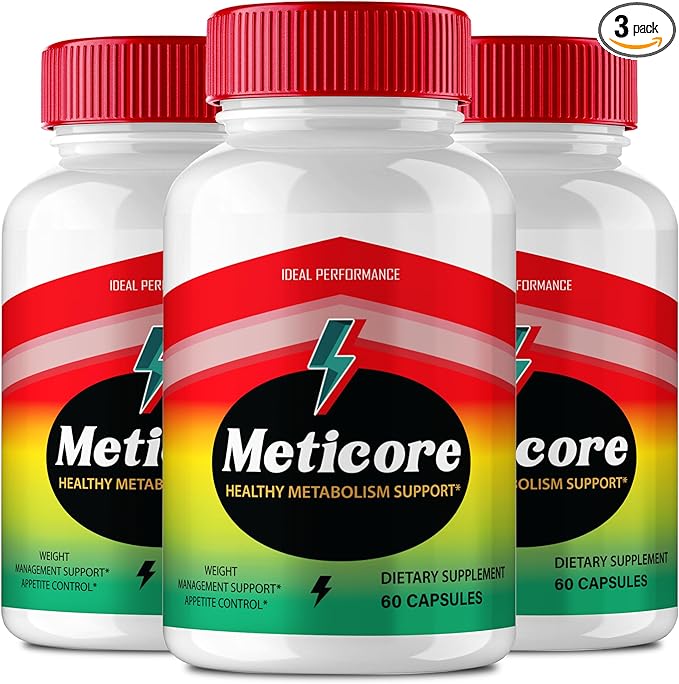 Meticore Keto Capsules, Meticore Advanced Formula Supplement Pills - Maximum Strength, Meti Core Health and Wellness Capsules All Natural Keto Pills, Meti Core Keto Reviews (3 Pack)