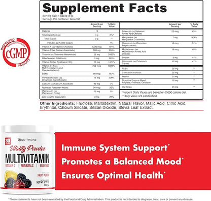 NutraOne Complete Superfoods Greens & Reds Blend - Vitality Vitamin Powder and Mineral Supplement - OmegaOne Omega-3 Fish Oil Supplement - Get Healthy Bundle
