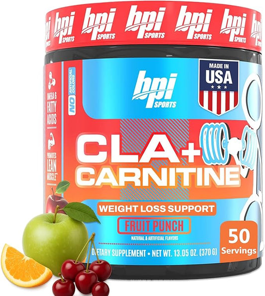 BPI Health CLA + Carnitine - CLA Plus Carnitine - Helps Boost Performance - Non-Stimulant Formula - May Help